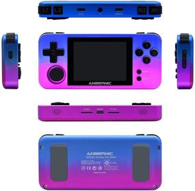 img 4 attached to 🎮 BAORUITENG Handheld Console - Portable Kids' Electronics for Endless Fun