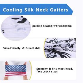 img 1 attached to 🧊 Cooling Gaiter Bandanas: Ultimate Outdoor Accessories for Boys' with Enhanced Protection