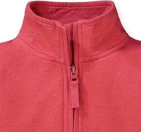 img 1 attached to 👕 Stylish and Comfy: Hope Henry Sleeve Half Zip Pullover for Boys