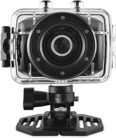 img 4 attached to 🎥 Эматик EVH625BL HD ActionCam с записью видео в формате AVI, пост-монтажем и креплением на шлем.