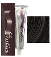 🌰 satin hair color - ultra vivid fashion tones - 3n - deep brown logo