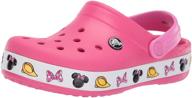 👞 crocs unisex disney minnie toddler boys' shoes, clogs, and mules - enhanced seo logo