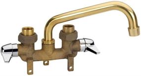 img 4 attached to 🚰 Efficient and Durable HOMEWERKS WORLDWIDE Rough Brass Laundry Faucet - 3310-250-RB-B