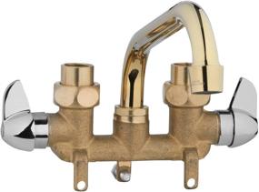 img 1 attached to 🚰 Efficient and Durable HOMEWERKS WORLDWIDE Rough Brass Laundry Faucet - 3310-250-RB-B