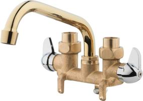 img 2 attached to 🚰 Efficient and Durable HOMEWERKS WORLDWIDE Rough Brass Laundry Faucet - 3310-250-RB-B