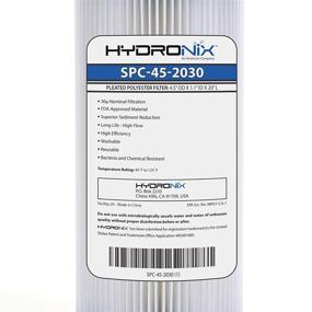 img 1 attached to Hydronix SPC 45 2030 Polyester Pleated Filter