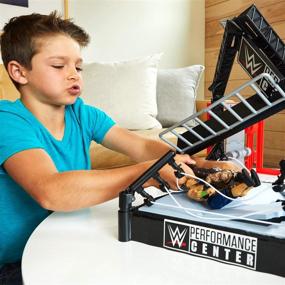 img 3 attached to 🔥 Unleash the Action with WWE Wrekkin Performance Center Playset