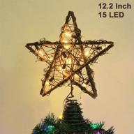 twinkle star christmas treetop decorations logo