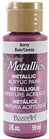 img 1 attached to DecoArt Dazzling Metallics Paint 2 Ounce