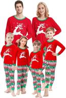🎅 men's christmas reindeer pyjama set - matching pajamas - clothing logo