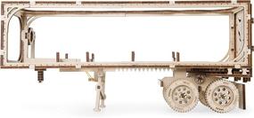 img 2 attached to UGEARS Trailer Heavy Self Assembling Wooden: The Ultimate High-Quality Model for DIY Enthusiasts