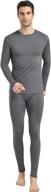 🧥 starlemon men's ultra soft fleece-lined thermal winter base layers long johns set - premium thermal underwear logo