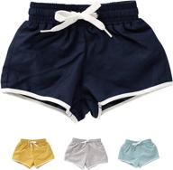 🩲 sisterly market boys' clothing: elastic swim shorts logo