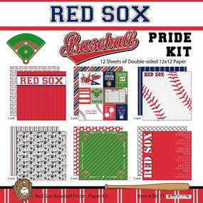 img 1 attached to Scrapbook Customs Red Pride Baseball
