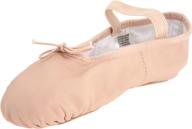 🩰 bloch dance unisex-adult women's dansoft leather ballet slipper/shoe with full sole логотип