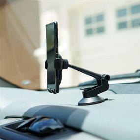 img 2 attached to Windshield Dashboard Universal Compatible Smartphones