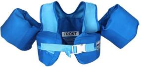 img 3 attached to 👶 HomDSim Baby Swimming Vest Jacket with Foam Armbands - Ensuring Kids Safety in Water