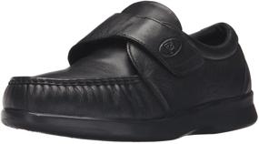 img 4 attached to 👞 Propet Men's Black Pucker Strap Shoe