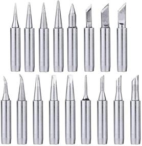 img 4 attached to 🔧 17Pcs 900M Soldering Iron Tips Kit for Hakko, Radio Shack, TENMA, ATTEN, Quick, Aoyue, Yihua Solder Station - Yakamoz Solder Welding Replacement Tip Set