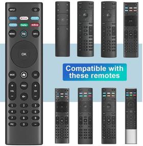 img 3 attached to 📱 Gvirtue XRT140 Universal Replacement Remote Control for Vizio LCD LED QLED HD 4K UHD HDR SMARTCAST Smart TVs - Compatible with D-Series, E-Series, M-Series, P-Series, V-Series Remotes