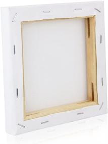 img 2 attached to ZILONG Stretched Canvas 6x6 - Blank Canvas Board 6-Piece Pack for Art Canvas Frame