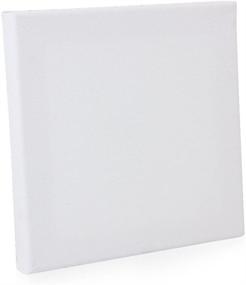 img 3 attached to ZILONG Stretched Canvas 6x6 - Blank Canvas Board 6-Piece Pack for Art Canvas Frame