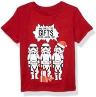 star wars boys' little looking for gifts t-shirt: find the perfect present! logo