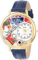 whimsical watches unisex g 0310006 leather logo