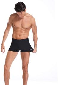 img 1 attached to Mens Swimming Shorts L Black