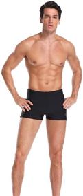 img 2 attached to Mens Swimming Shorts L Black