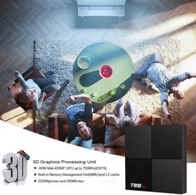 img 1 attached to T95 Mini Android 9.0 TV Box: Powerful 2GB RAM, 16GB ROM, Cortex-A53 Quadcore, 3D 6K Streaming Media Player