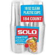 cup clear recycled plastic party logo