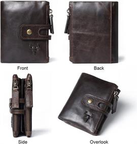 img 3 attached to 👔 Premium Genuine Leather Blocking Wallets: Essential Men's Accessories for Wallets, Card Cases & Money Organizers