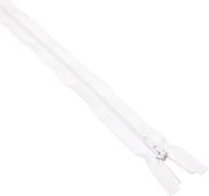 white 24-inch separating coil zipper by coats&amp;clark - f4824-wht logo