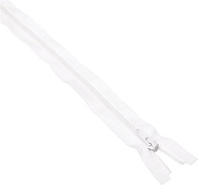 img 1 attached to White 24-Inch Separating Coil Zipper by Coats&amp;Clark - F4824-WHT