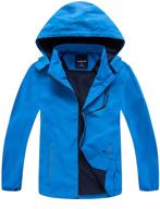 waterproof windbreaker for boys - lightweight & windproof outerwear by shibashan logo