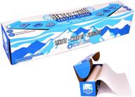 dispenser wrapping protects moisture resistant logo