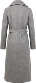 img 2 attached to CHARTOU Elegant Breasted Regular Overcoat Women's Clothing and Coats, Jackets & Vests