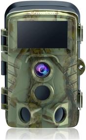 img 4 attached to 📷 Waterproof Trail Camera Game Cam with Night Vision, Motion Activated Hunting Monitoring - 20MP Photo, 4K Video, 120° Detecting Range, 0.2s Trigger Speed, 2.4" LCD, 40pcs IR LEDs, Infrared Outdoor Cam for Deer Scouting