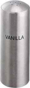 img 3 attached to 🧊 STC7VANILLA Stainless Steel Condiment Shaker - Vanilla Imprinted (6 oz), 2"x2"x5.5