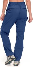 img 3 attached to 👖 Quick-Dry Stretch Convertible Hiking Pants for Women by Little Donkey Andy