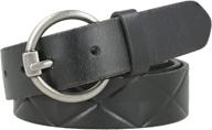 👩 frye leather belt for women - 32mm width logo