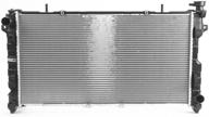 🚙 tyc - 2795 05-07 dodge caravan/town & country (front: 01/31/05) 3.3/3.8l v6 automatic 1-row radiator logo