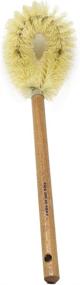 img 4 attached to 🚽 Osborn 54081SP Tampico Toilet Bowl Brush: Durable 5" Diameter with 20" Overall Length and Solid Wood Handle