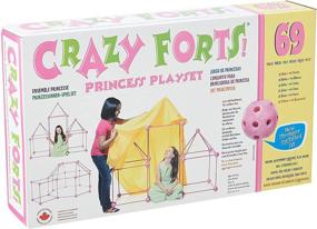 img 4 attached to Оптимизированный поиск: горки Everst Toys "Crazy Forts" в розовом оттенке.