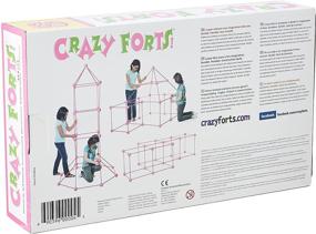 img 3 attached to Оптимизированный поиск: горки Everst Toys "Crazy Forts" в розовом оттенке.