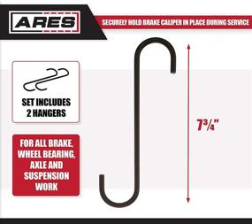 img 3 attached to ARES 71119 - Caliper Hanger Set: Securely Hold Brake Calipers, Prevent Brake Hose Damage