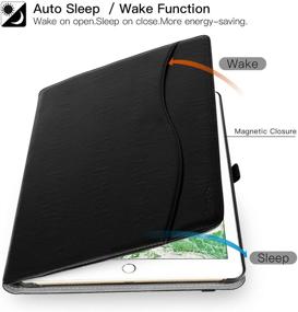 img 3 attached to 📱 Ztotop iPad Pro 12.9 inch 2017/2015 Case - Premium Leather Folio Cover with Auto Sleep/Wake, Card Slots, and Multiple Viewing Angles