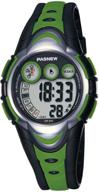 🕑 pasnew boys watches: trendy round shape design, lightweight and waterproof digital sports kids watch for ages 6-9 logo