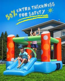 img 2 attached to 🏡 Durable Backyard Inflatable by ACTION AIR